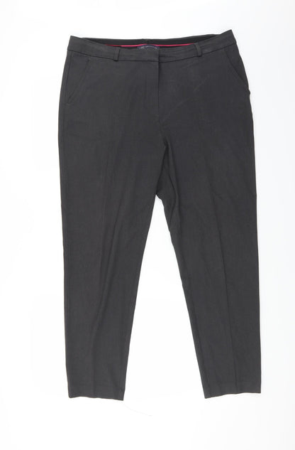 Womens UK Size 16 Marks and Spencer Regular Fit  Grey Trousers