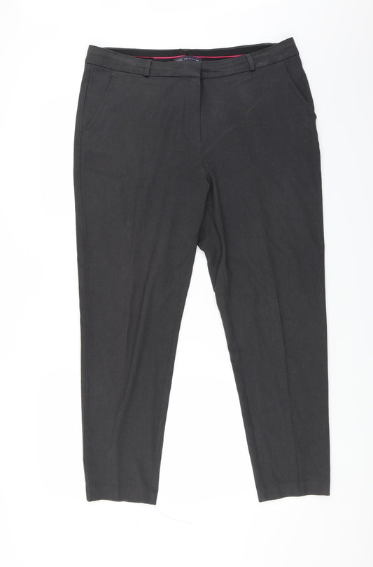 Womens UK Size 16 Marks and Spencer Regular Fit  Grey Trousers