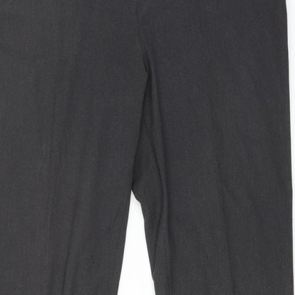 Womens UK Size 16 Marks and Spencer Regular Fit  Grey Trousers