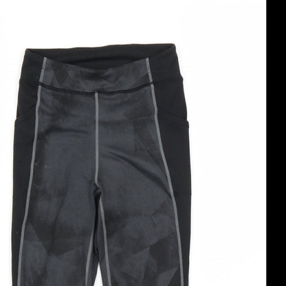 H&M Womens Green   Cropped Leggings Size XS L18 in