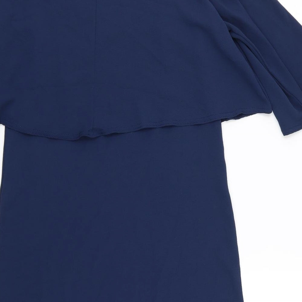 Boohoo Womens Blue   A-Line  Size 10