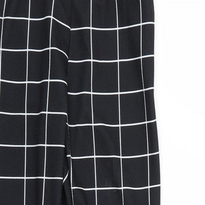 SheIn Womens Black Striped  Trousers  Size XS L27 in