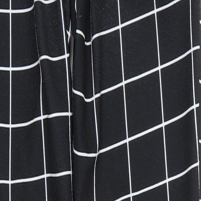 SheIn Womens Black Striped  Trousers  Size XS L27 in