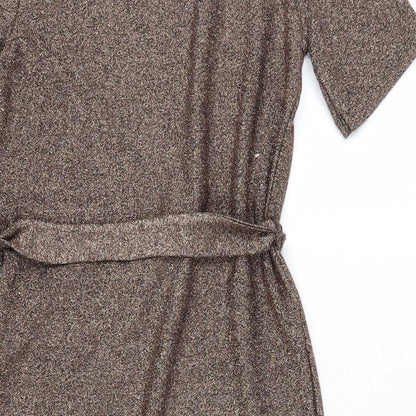 NEXT Womens Gold   Pencil Dress  Size 10