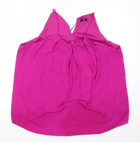 F&F Womens Pink   Basic Tank Size 20