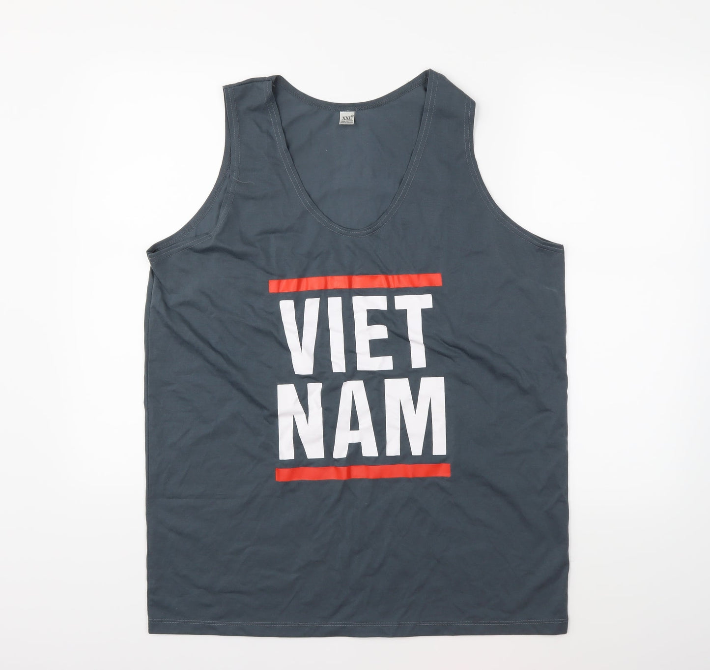 Mens UK Size 2XL Preworn Grey  Tank