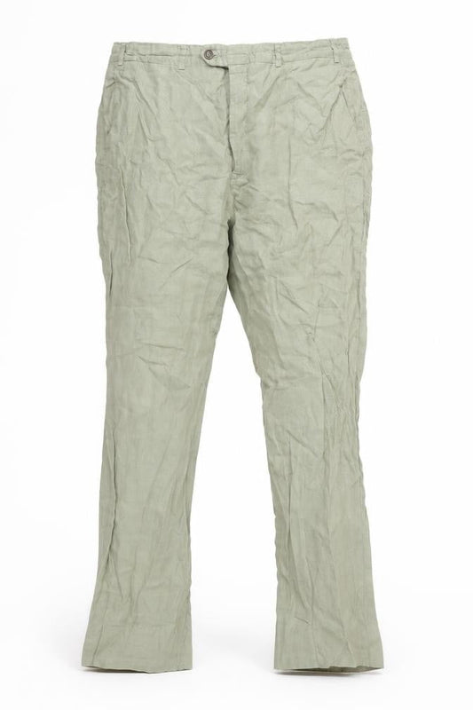 Womens UK Size 34 in Preworn Regular Fit  Green Trousers