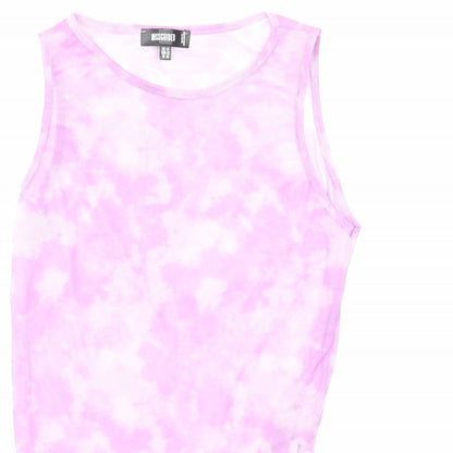 Womens UK Size 14 Missguided Purple Basic Tank