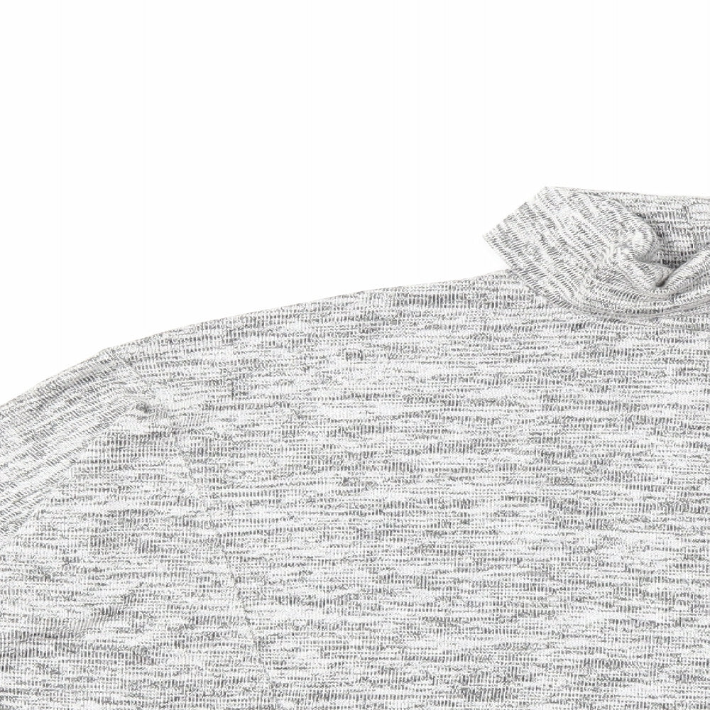 yesorno Womens Grey  Knit Pullover Jumper Size M