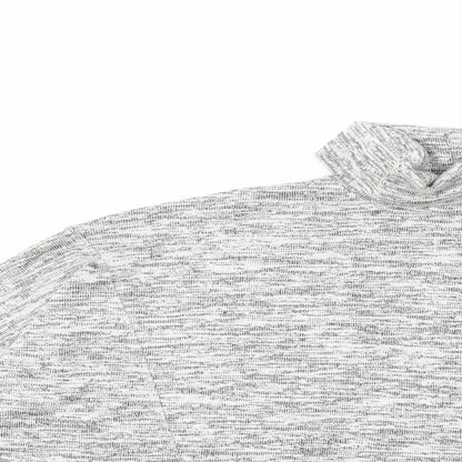 yesorno Womens Grey  Knit Pullover Jumper Size M