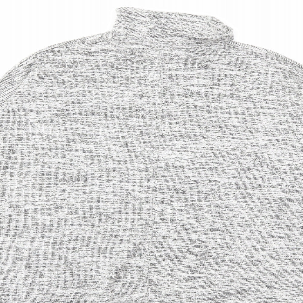 yesorno Womens Grey  Knit Pullover Jumper Size M