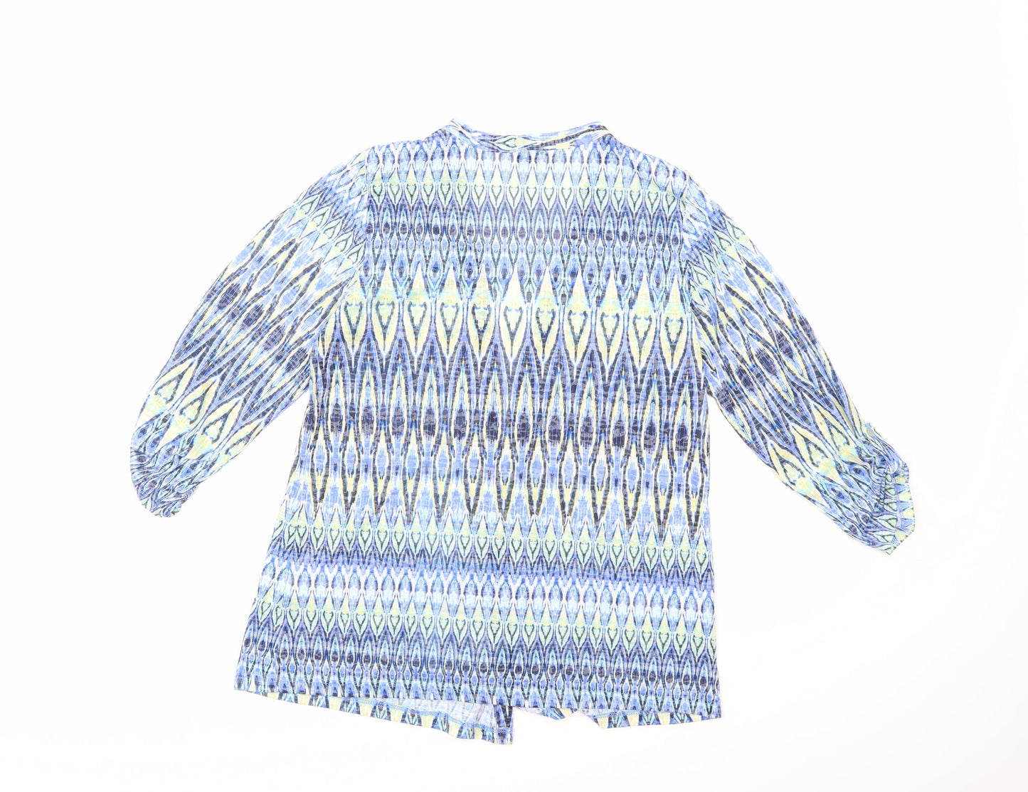 M&Co Womens Blue   Cardigan Jumper Size 10