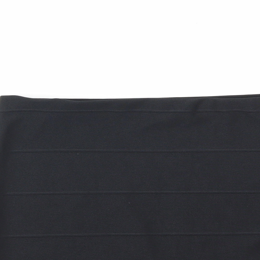 Missguided Womens Black   Mini Skirt Size 10