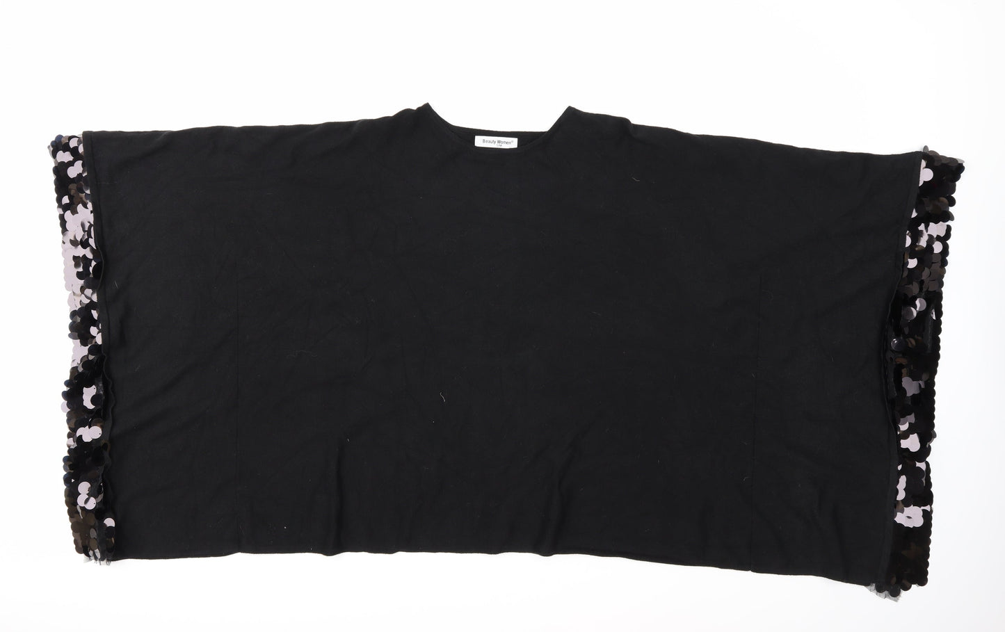 Beauty Women Womens Black   Pullover Jumper Size M