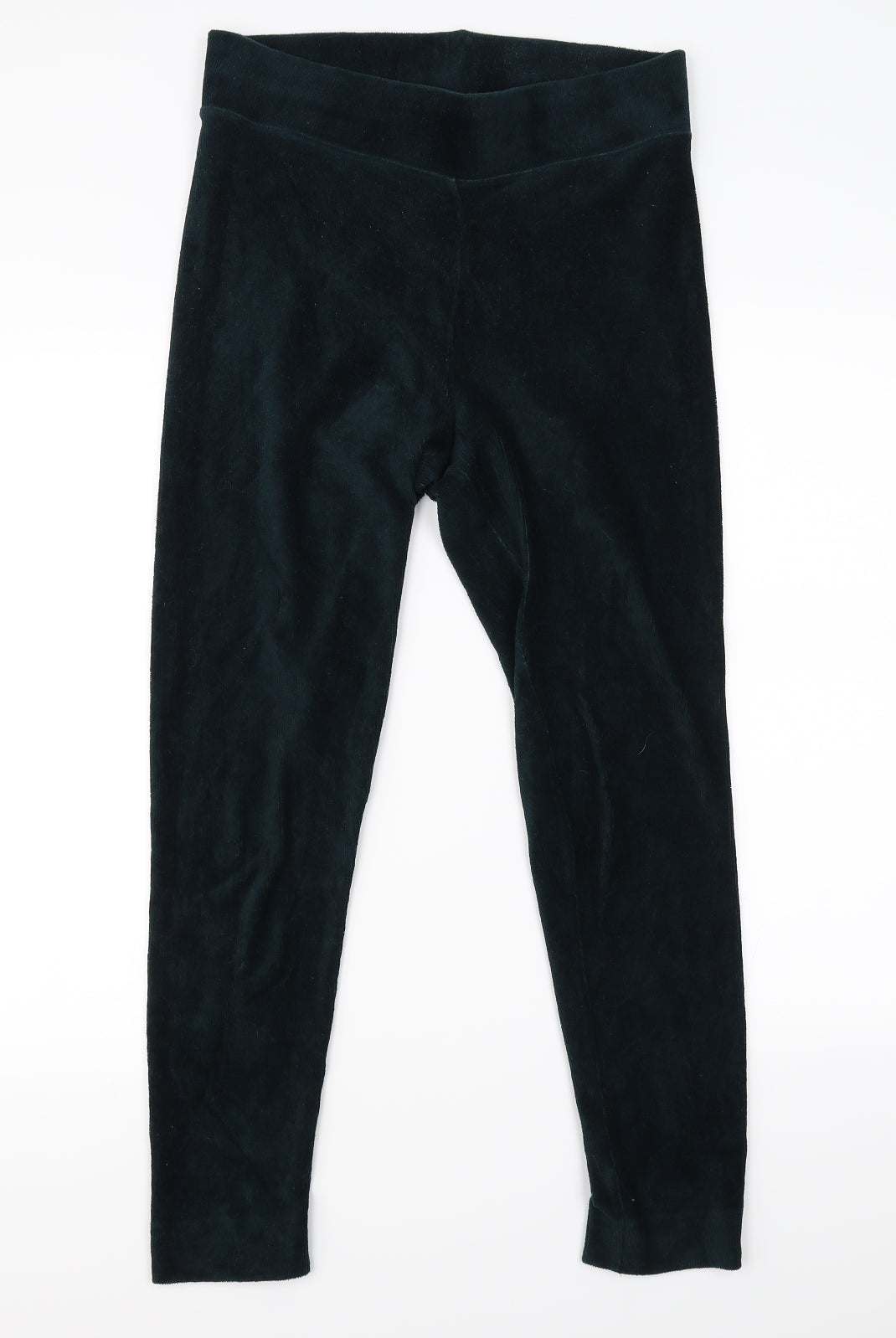 Womens UK Size 14 Marks and Spencer Regular Fit  Green Trousers