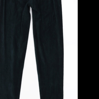 Womens UK Size 14 Marks and Spencer Regular Fit  Green Trousers