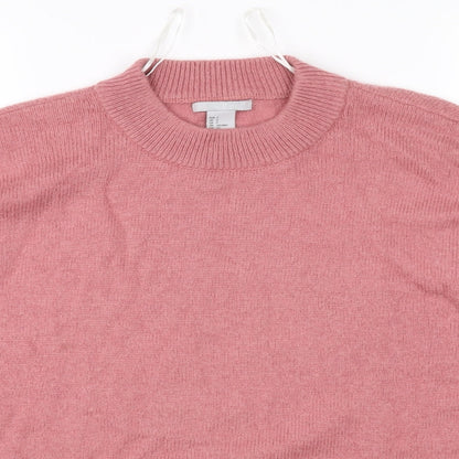 H&M Womens Pink   Pullover Jumper Size 8