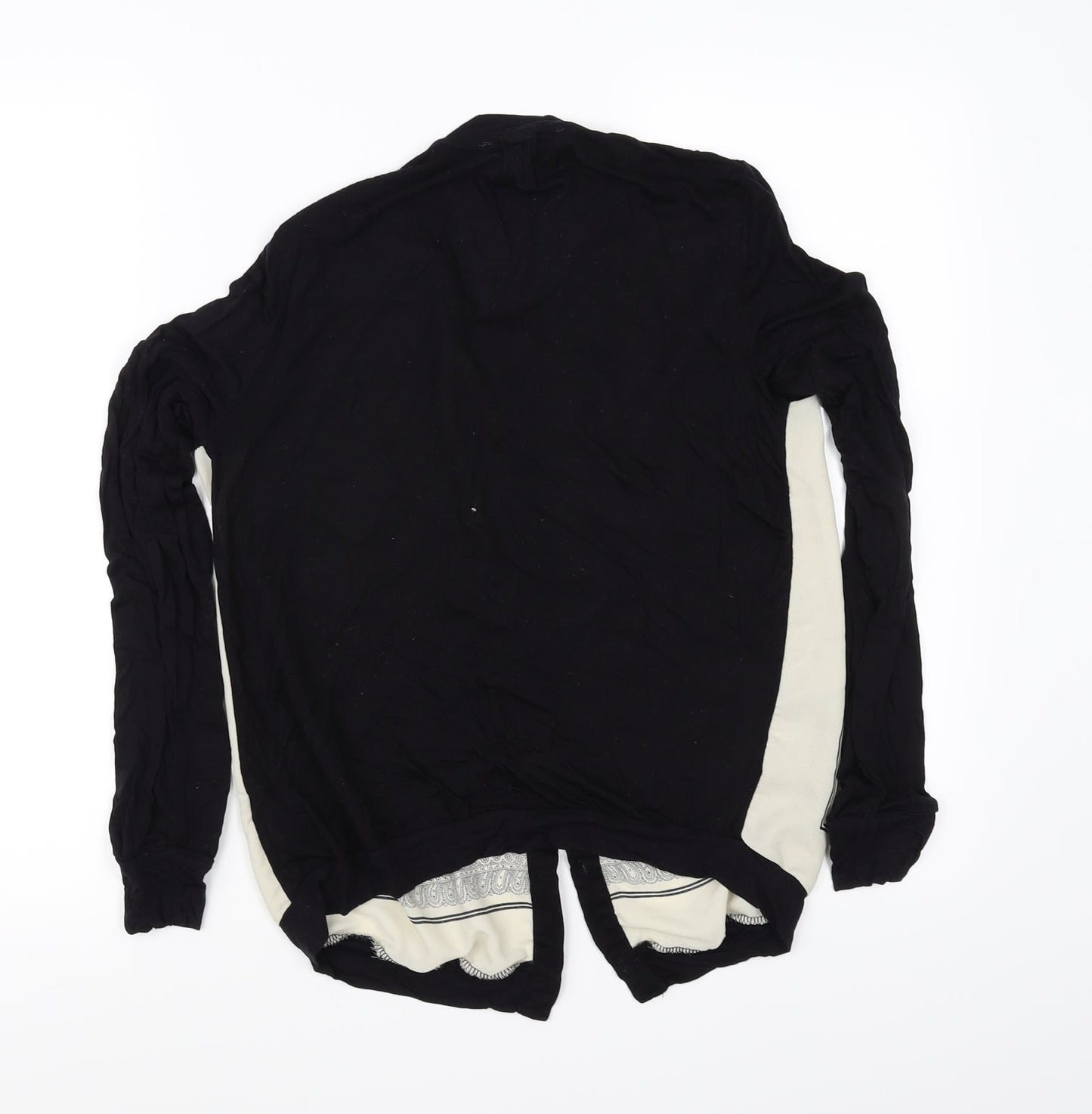 FOREVER 21 Womens Black Floral  Basic Blouse Size M