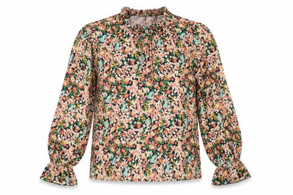 Womens UK Size 8 Preworn Multicoloured Basic Blouse