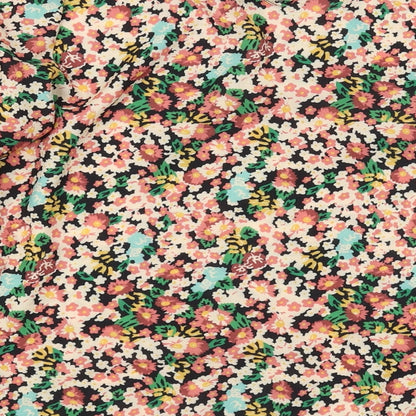 Womens UK Size 8 Preworn Multicoloured Basic Blouse