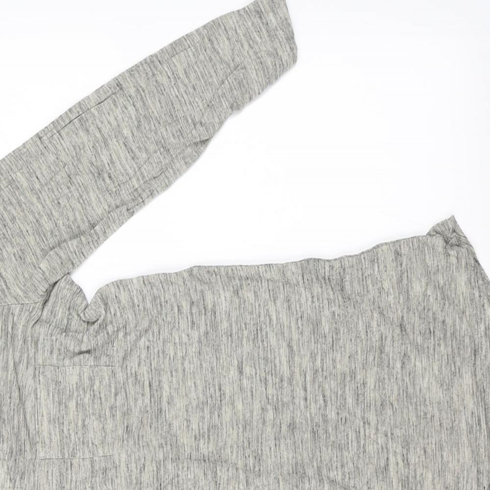 Womens UK Size 8 NEXT Grey Basic T-Shirt
