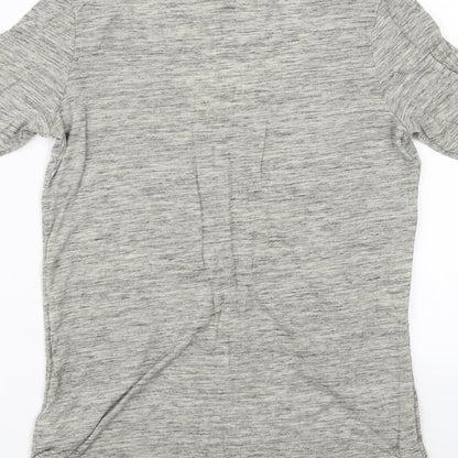 Womens UK Size 8 NEXT Grey Basic T-Shirt
