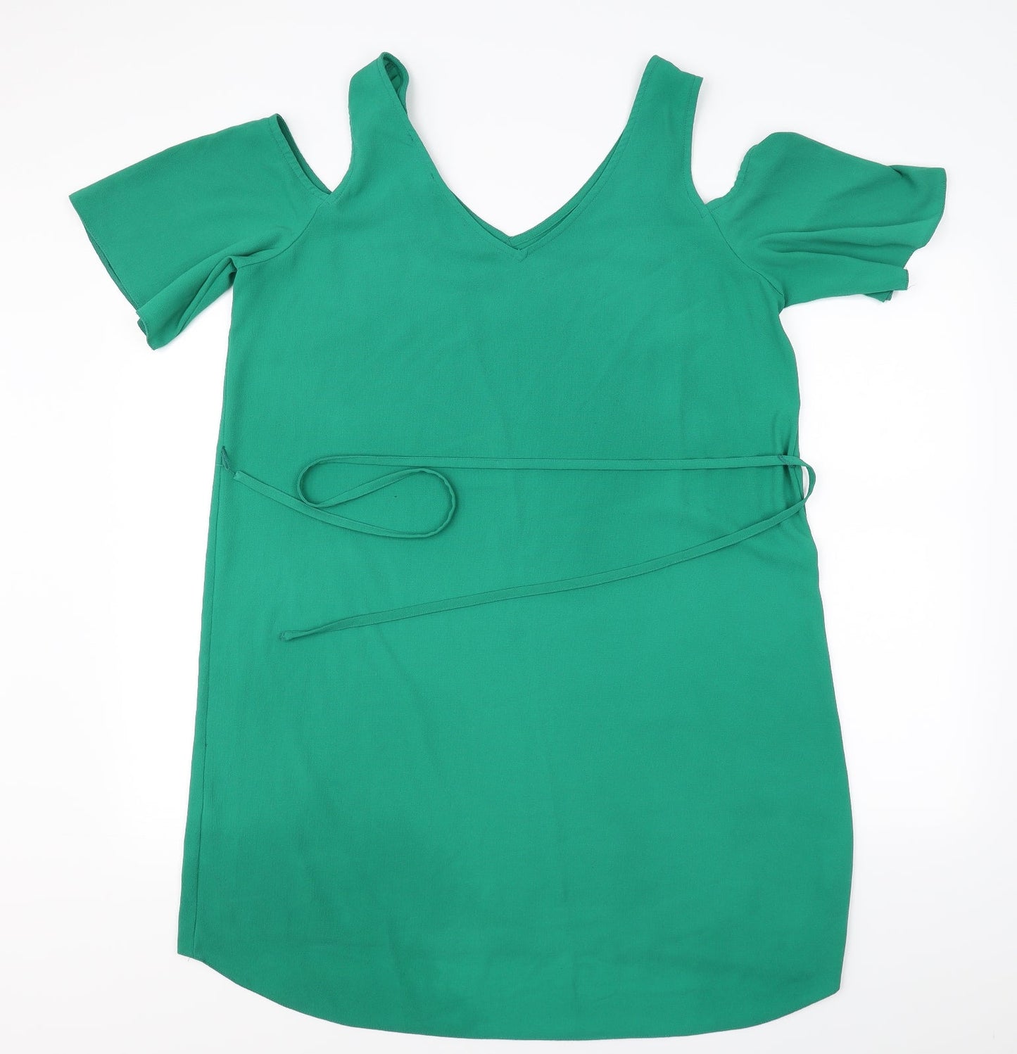 Papaya Womens Green   Basic Blouse Size 14