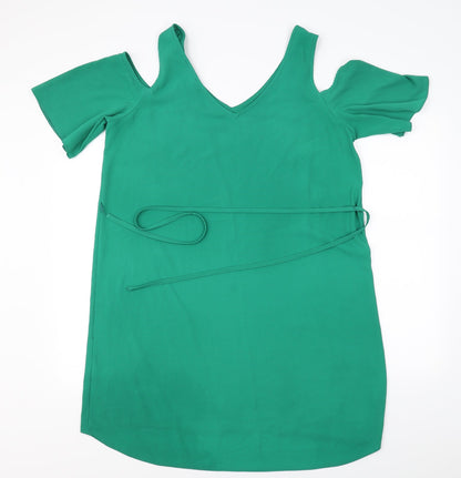 Papaya Womens Green   Basic Blouse Size 14