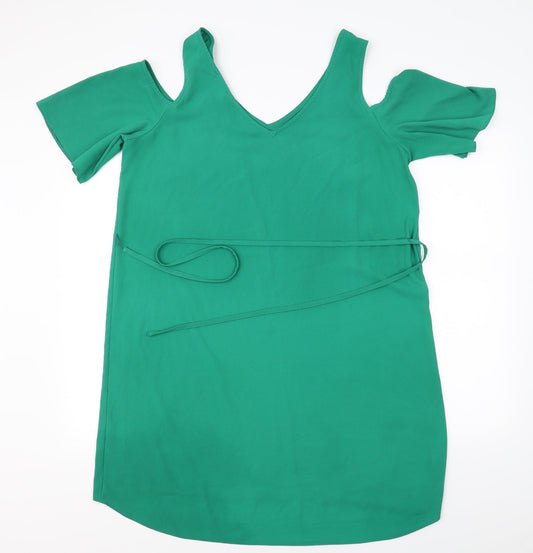 Papaya Womens Green   Basic Blouse Size 14