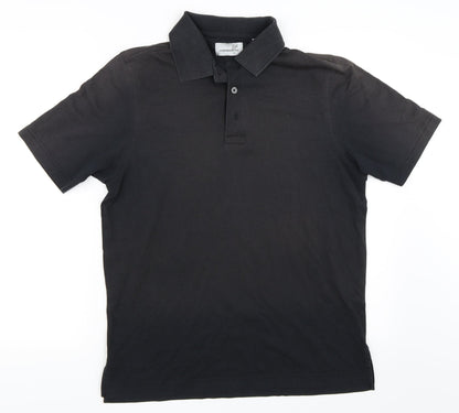 Ashworth Mens Black    Polo Size XS