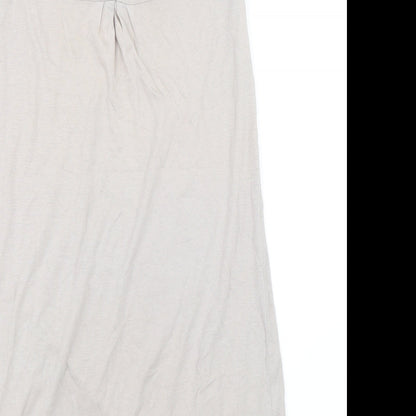 Oasis Womens Grey   Tank Dress  Size S