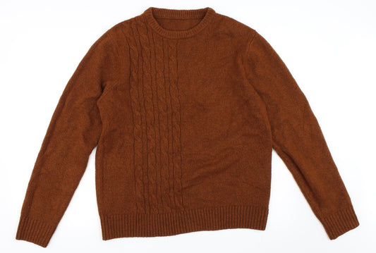 Preworn Womens Orange   Pullover Jumper Size L