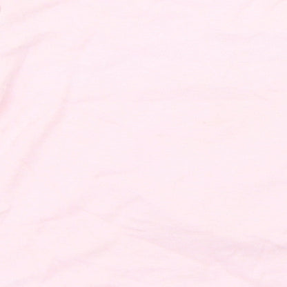 Brand and care label for George girls’ pink basic t-shirt, size 2-3, years