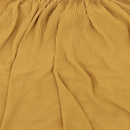 Womens UK Size One Size Preworn Yellow Basic Blouse