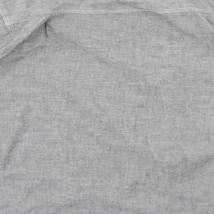 Used Co Mens Grey    Button-Up Size L