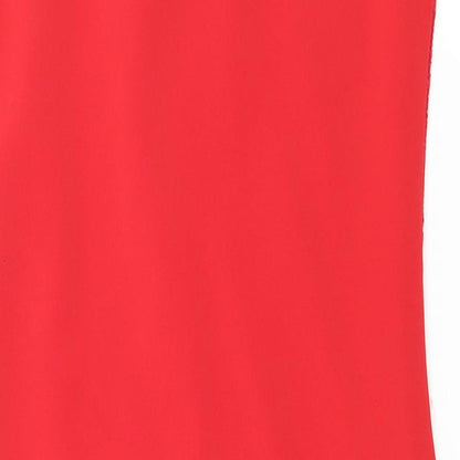 Boohoo Womens Red  Jersey Bodycon  Size 8