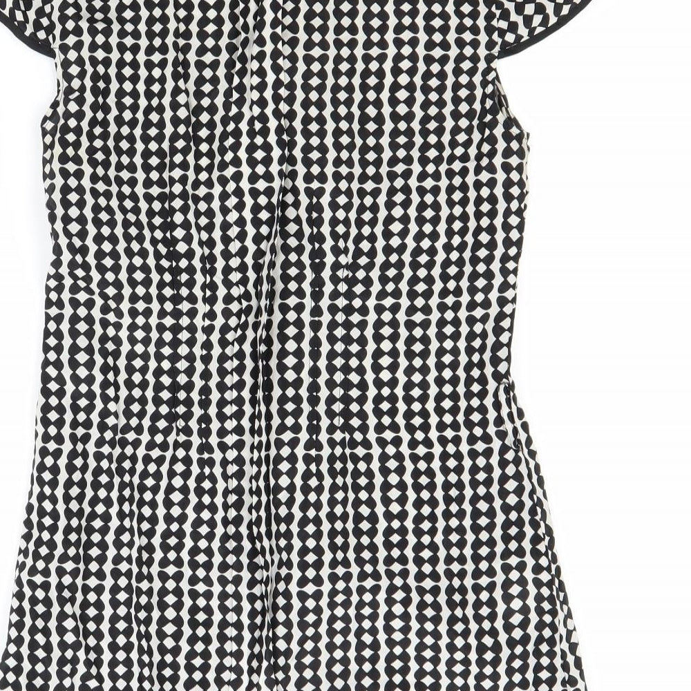 Womens UK Size 8 Monsoon Black Basic Blouse
