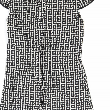 Womens UK Size 8 Monsoon Black Basic Blouse