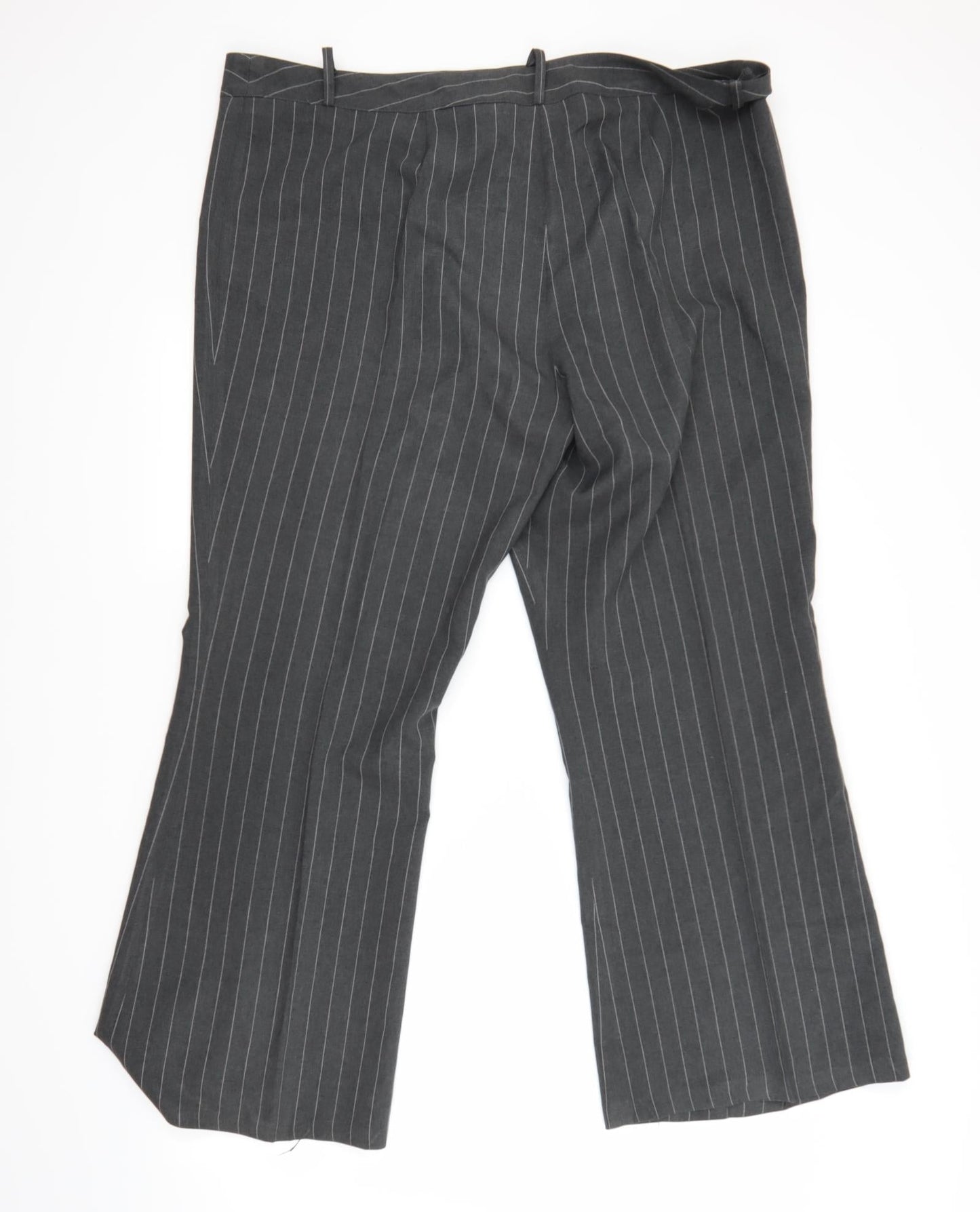 Womens UK Size 20 Preworn Regular Fit  Grey Trousers