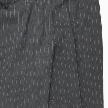 Womens UK Size 20 Preworn Regular Fit  Grey Trousers