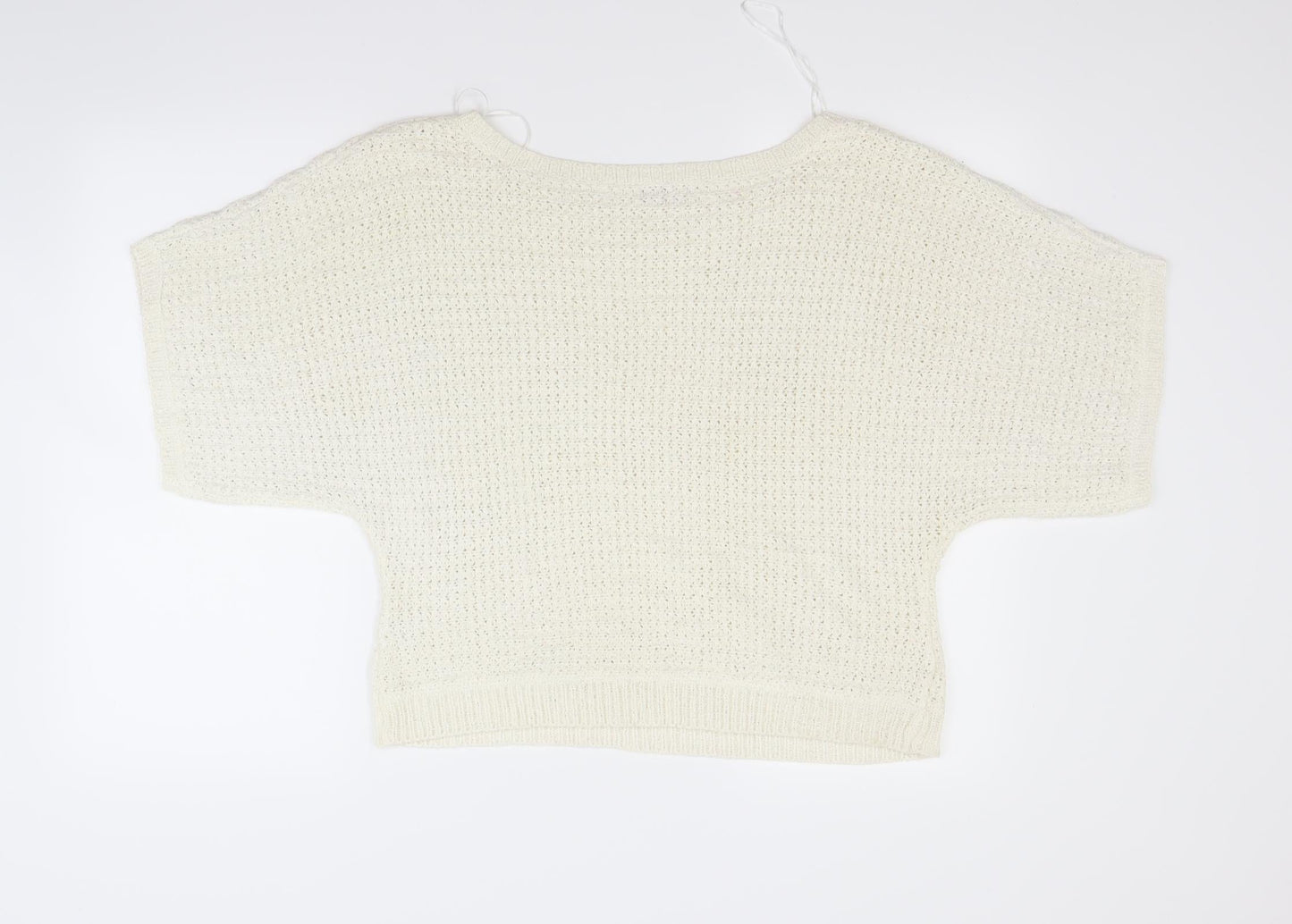 TU Womens White   Pullover Jumper Size 14