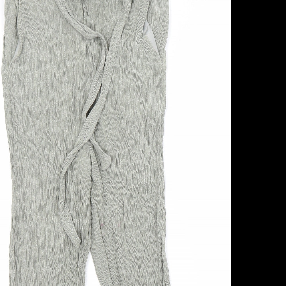 New Look Womens Green   Capri Trousers Size 10 L22 in