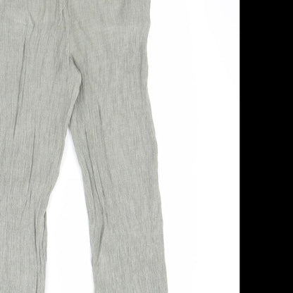 New Look Womens Green   Capri Trousers Size 10 L22 in