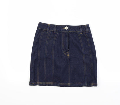 ASOS Womens Blue  Denim Mini Skirt Size 6