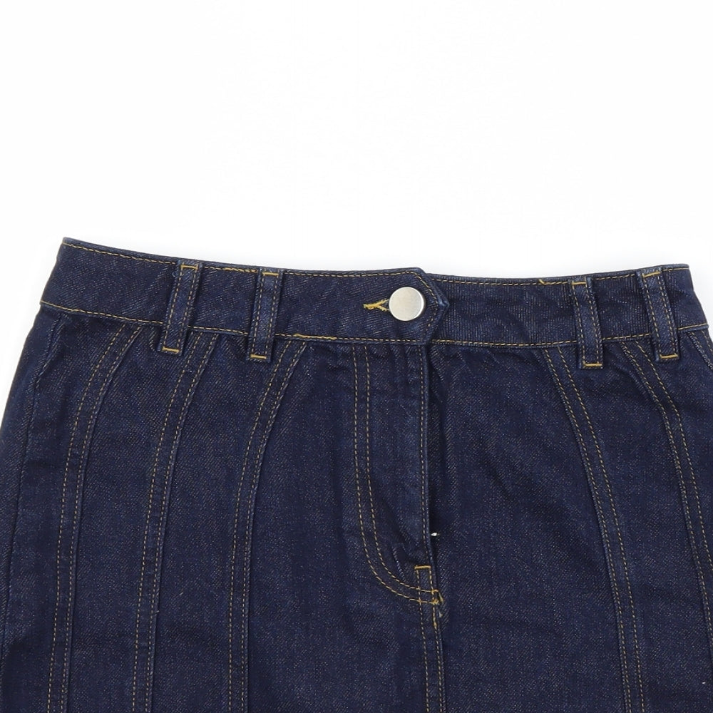 ASOS Womens Blue  Denim Mini Skirt Size 6