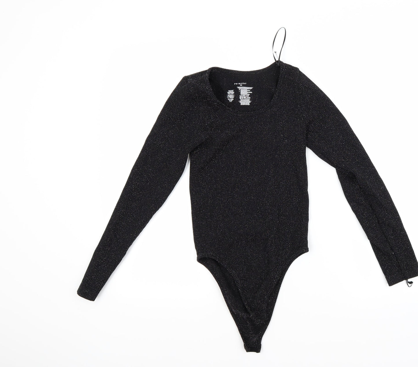 Primark Womens Black   Henley Jumper Size XS