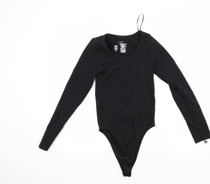 Primark Womens Black   Henley Jumper Size XS