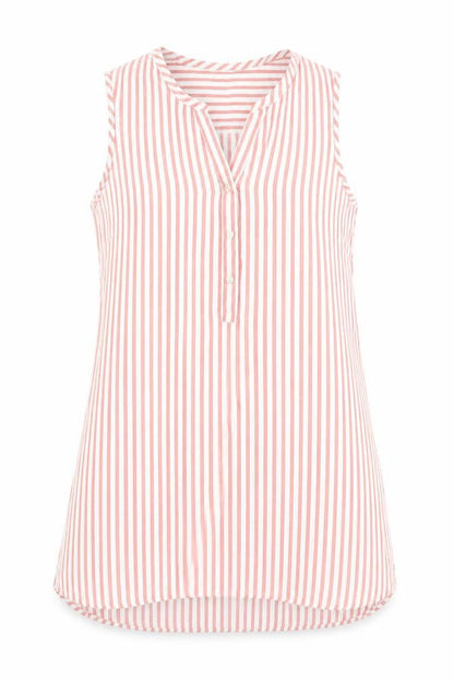 Womens UK Size 12 Papaya Red Basic Button-Up
