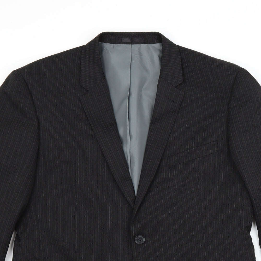 Mens UK Size 40 Taylor & Wright Regular Black Suit Jacket