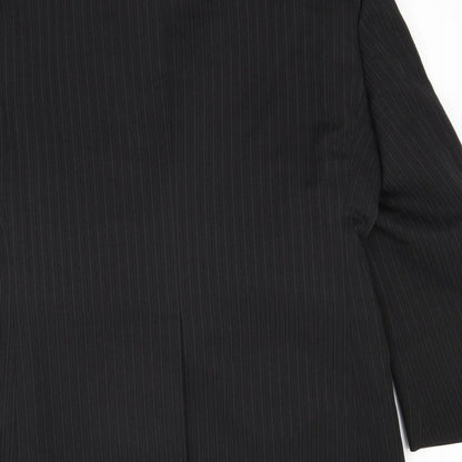 Mens UK Size 40 Taylor & Wright Regular Black Suit Jacket